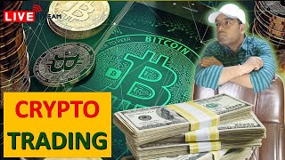 🔴Live crypto trading in hindi  5 OCTOBER live trading BITCOIN ETHUSD btc deltaexchange 💲💲💹💹💱 [upl. by Fayina]