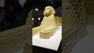 Le grand Sphinx de Gizeh en LEGO [upl. by Acir]