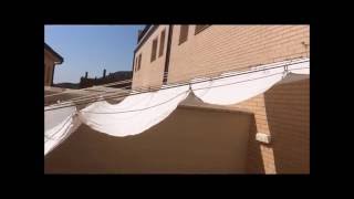 Toldo corredizo casero [upl. by Ashmead]