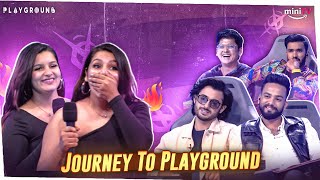 MY JOURNEY TO PLAYGROUND SEASON 3 💙PLAYGROUNDGLOBAL TheSocialFactory MortaLyt CarryMinati [upl. by Ttirb]