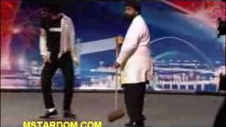 Britains Got Talent Michael Jackson Indian Dancerwmv [upl. by Nenad]