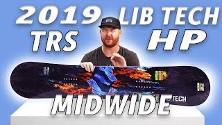 2019 Lib Tech TRS HP Midwide Snowboard [upl. by Bonnie511]