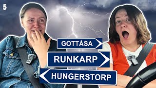 Gråtattack och åskoväder ROADTRIP TILL SVERIGES KONSTIGASTE ORTSNAMN [upl. by Per484]