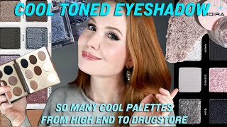 Best Cool Toned Eyeshadow Palettes  Must Have Makeup Palettes [upl. by Brigg]