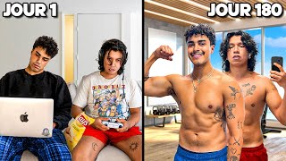 NOTRE INCROYABLE TRANSFORMATION PHYSIQUE EN 180 JOURS [upl. by Adelice]