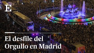 Así fue el Desfile del Orgullo en Madrid en directo  El País [upl. by Kenwood]