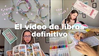 El video de libros definitivo⭐️📖🙌🏽 doing bookstuff club de lectura reading journal album [upl. by Denney504]