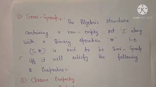 semigroups and monoids discrete mathematics semigroup in discrete mathematics [upl. by Esli742]