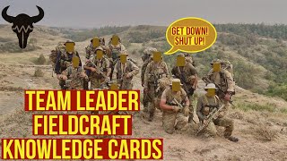 Team Leader Fieldcraft Knowledge Cards Explained [upl. by Mitzi]