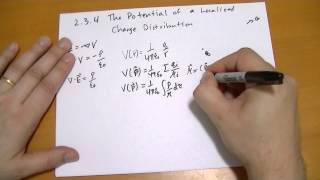 234 The Potential of a Localized Charge Distribution [upl. by Oijimer526]