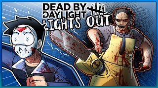 LEATHERFACE TURNED THE LIGHTS OUT  Dead by Daylight [upl. by Eimilb5]