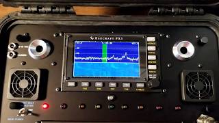 Elecraft KX3 with PX3 retrofit by RadioSetGO [upl. by Antonino]