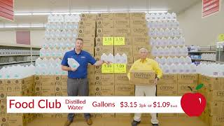 Woodmans  2023  Chippewa Spring Water and Food Club Distilled Water [upl. by Eatnoled]