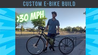 Custom Cargo EBike Build  Kona Ute Electric Bike [upl. by Aalst953]