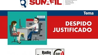 Causas del despido justificado  Sunafil [upl. by Sokul]