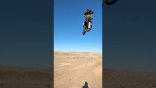 Natural terrain shredding OcotilloWells freeride motocross sendit [upl. by Atikihc]