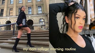 MY 6AM COLLEGE MORNING ROUTINE [upl. by Filippo]