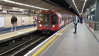 Central line 1992 Stock At Stratford Night [upl. by Milla]