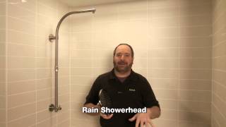 HydroRail Installation  KOHLER Showering [upl. by Aicenad99]