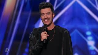 Americas Got Talent 2020 Vincent Marcus Full Performance And Judges Comments S15E01 [upl. by Nolur840]