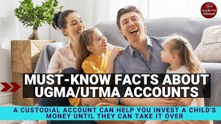 Investing For Kids Mustknow facts about UGMAUTMA accounts  custodial accounts [upl. by Riancho545]