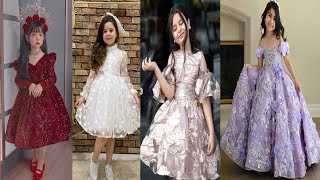 baby girls fancy frocks princess frock design2024FashionwithFatima4427 [upl. by Ardnaxila]