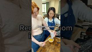 Renting a mom in Japan to teach us how to cook ad [upl. by Rech]