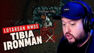 CATEROIDE REAGE Desafio Tibia IRONMAN Tibia Global Projeto Cateroide  EP 01  LotarsanMMOs [upl. by Etat288]