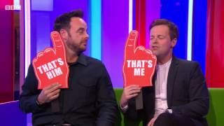 Ant and Dec on The One Show [upl. by Eidnak]