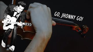 GO JOHNNY GO jhonny b goode violin solo SEGALLA [upl. by Anilet]