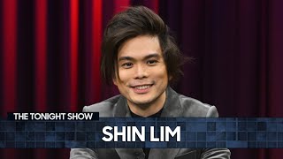 Shin Lim Performs a MindBlowing Optical Card Trick for Jimmy and The Roots Extended [upl. by Muscolo]