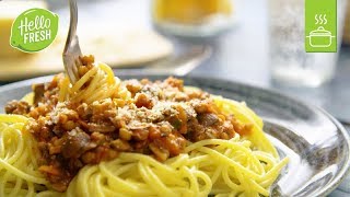 Vegetarische Bolognese  Pasta Gerichte [upl. by Grishilde]