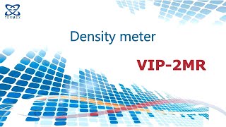 VIP2MR density measuring [upl. by Patti]