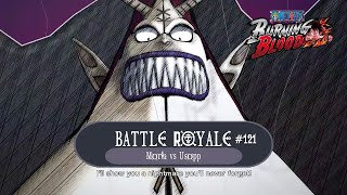 Battle Royale 121  The Shade Room  Moria vs Usopp  One Piece  Burning Blood [upl. by Nikolaos272]