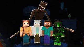 Surviving Minecrafts SCARIEST Stalkers  Minecraft From The Fog  Part 1 [upl. by Leontina554]