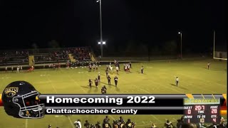 Chattahoochee Homecoming 2022 Panthers win over Marion [upl. by Durman]