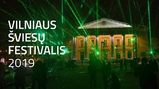 Vilniaus šviesų festivalis 2019  Vilnius Light Festival 2019 [upl. by Villada605]