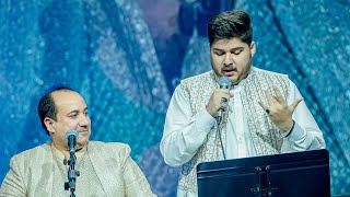 Rahat Fateh Ali Khan’s Son Shahzaman Ali Khan Debut Performance [upl. by Akilegna811]