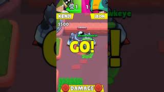 Kenji vs Leon  Assassins Battle brawlstars kenji leon [upl. by Alekal]