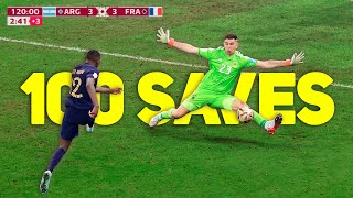 100 Best Goalkeeper Saves Of 20222023 Season [upl. by Oberheim]