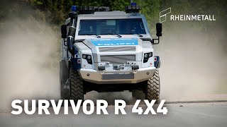 Rheinmetall Survivor R 4x4 – Police [upl. by Adahsar598]