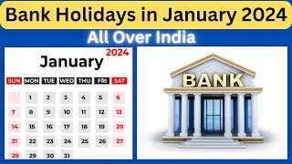 Bank Holidays in January 2024 bankholidayinjan2024 2024bankholidays advayainfo [upl. by Morton]