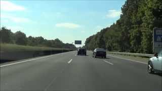 Driving Germany Highway Izin Yolu 2012 A3 Köln Richtung A46 Neuss [upl. by Trillbee261]