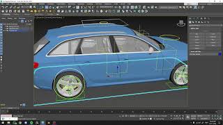 Car Rigging w3ds Max [upl. by Dnamron]