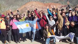 CERRO DE LOS 7 COLORES  PUMAMARCA JUJUY  ARGENTINA [upl. by Craggy218]