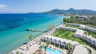 Top 10 Beachfront Hotels amp Resorts in Corfu Greece [upl. by Gerrilee]