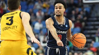 Jacob Gilyard scores 24 as Richmond stuns Iowa [upl. by Lanae]