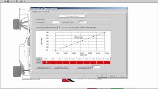 Loading springs bump rubbers and dampers for race car simulation [upl. by Schellens]