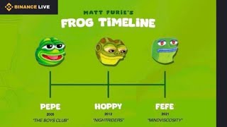 Binance Live Stream  Follow the volume FEFE 3rd frog after Hoppy amp Pepe [upl. by Mackie]