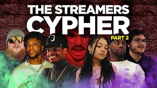 THE STREAMERS CYPHER PT 2 YourRAGE ImDontai CaseOH JoJoThaMofo AND MORE [upl. by Berkie34]